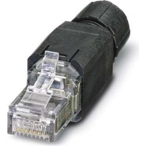 Phoenix Contact VS-08-RJ45-5-Q/IP20 BK RJ45-Steckverbinder CAT5 1658008 Stecker, gerade   Polzahl Se