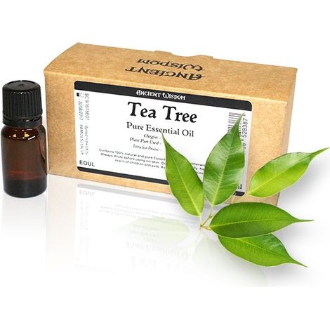 Étiquette sans marque d'huile essentielle d'arbre à thé de 10 ml- Vendu par 1