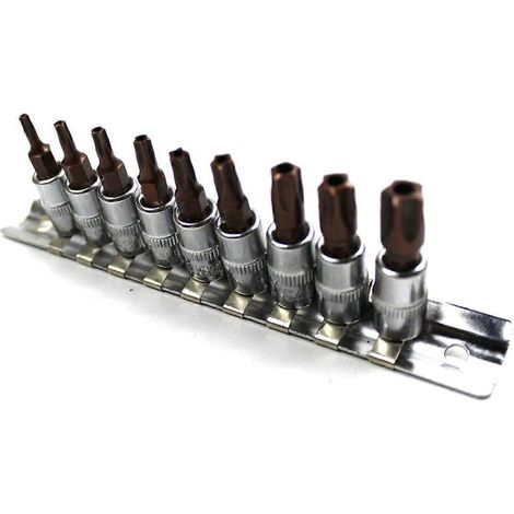 embouts de tournevis Torx étoile à 5 pans, douille d'entraînement 1/4 pouce (1/5)