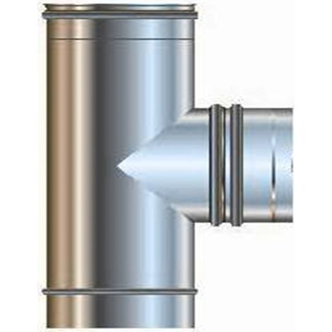 Cordivari - Raccordo A Tee 90°Inox Ø300 Aisi316L - Maschio Centrale - Mono Parete
