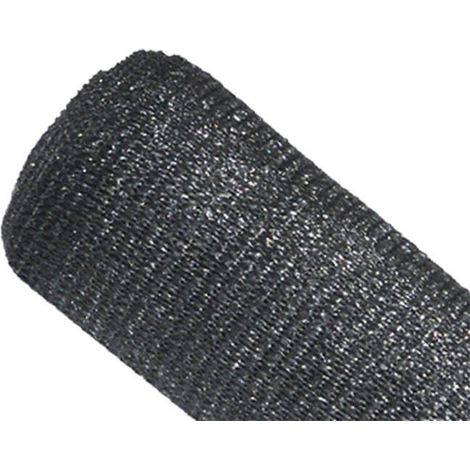 Brise-vue 90% - Gris Foncé - 185gr/m² - Boutonnières - Grande dimension 1.5 x 25m Gris foncé