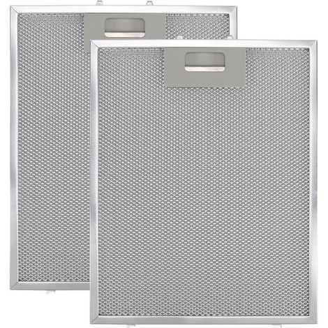 Filtri di ricambio per cappe aspiranti, confezione da 2, filtri antigrasso, filtri di ventilazione per cappe aspiranti, cappa da cucina, aspiratore da cucina, elevata capacità di assorbimento del gras (1/5)