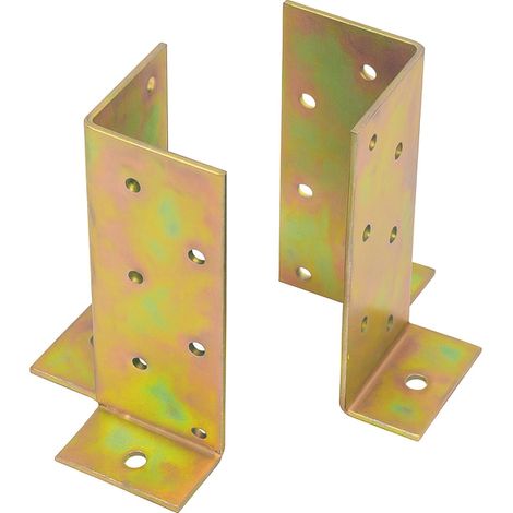 SUPPORTO PER TRAVI IN LEGNO UNIVERSALE  mm. 70x70x180 in acciaio tropicalizzato 12.00 pz