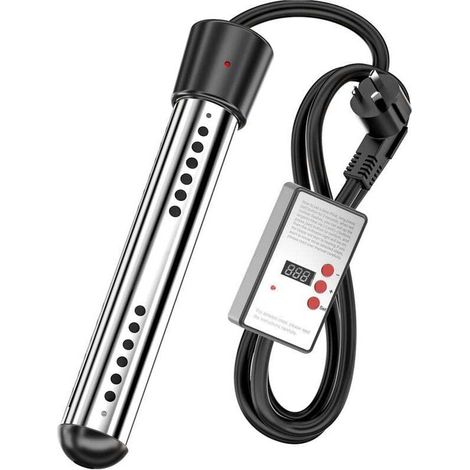Chauffe-Eau Électrique à Immersion 3000W, Synchronisation Intelligente, Portable pour Piscine et Étangs (1/3)