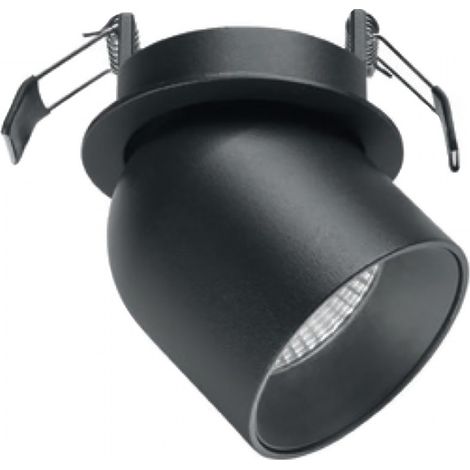 Faretto incasso gea led portia gfa442 nero lampada soffitto orientabile (1/5)