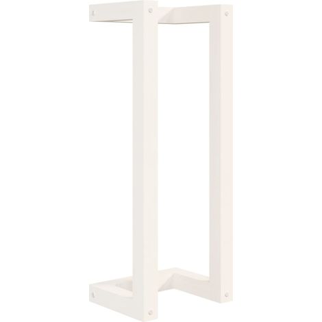 Maison Exclusive - Toallero de madera maciza de pino blanco 23x18