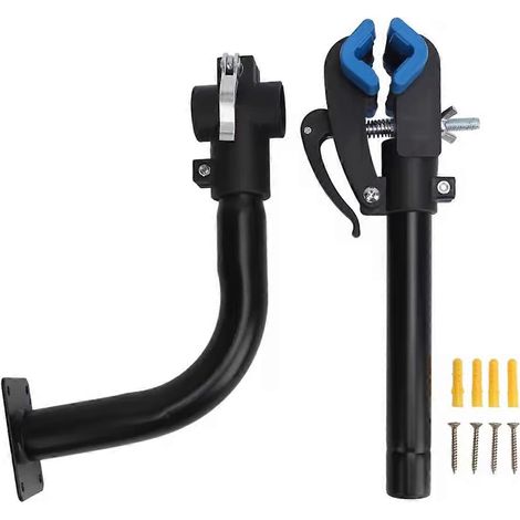 Support mural de réparation de vélo avec pince réglable pour la maison (1/5)