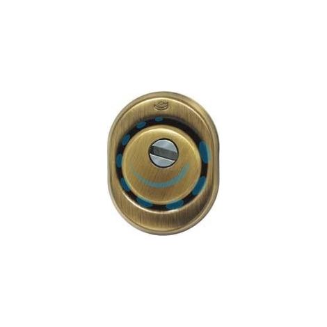 DEFENDER 325C IN OTTONE BRUNITO - mm.50x22h interasse mm.38 (325C/22/22/OB)