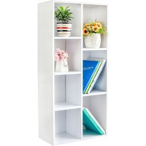 Cómoda, mueble y librería para el salón Blanco ModernHome