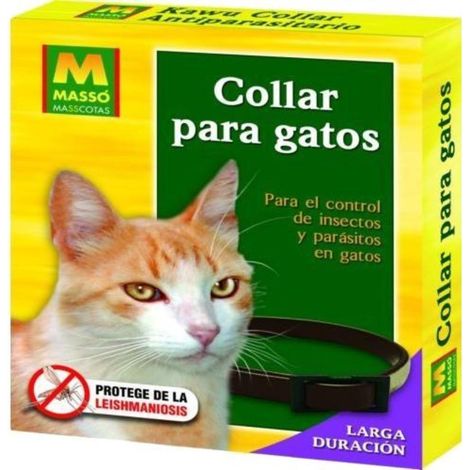 COLLAR ANTIPARASITOS PARA GATOS 231215N MASSO (1/5)