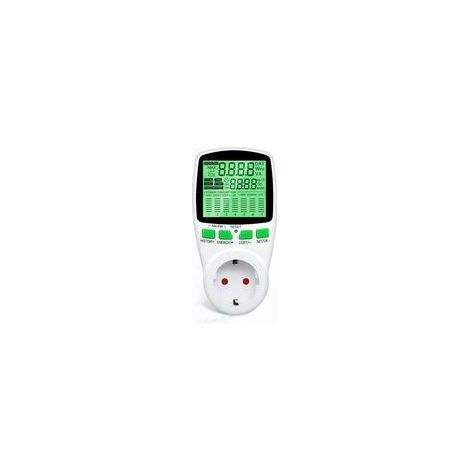 Wattmètre compteur d'énergie électrique prise de facturation de mesure de puissance, prise de compteur électrique détecteur de puissance multifonctionnel (1/5)