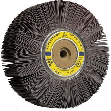Klingspor SM 611 H Schleifmopräder LS 309 X, 165 x 25 x 13 mm Korn 240 (1/4)