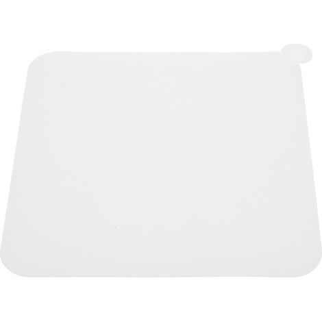 Couvercle Anti-odeurs de Plancher Blanc de Drain Carré en Silicone Couvercle de Drain de Plancher Extérieur, 1 Pièce, Démontage Facile, pour Évacuation de Salle de Bain (1/5)