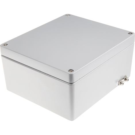 Boîtier RS PRO en Aluminium, 113 x 230 x 200mm IP65, IP66, IP67, IP68 ( Prix pour 1 ) (1/3)