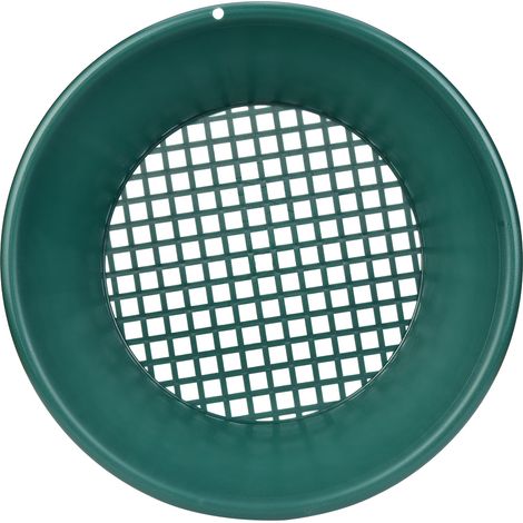Tamis de prospection aurifère, tamis classificateur en mesh pour détection de métaux, outil de criblage portable, kit de recherche d'or, grille de séparation fine. (1/5)