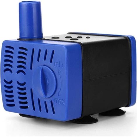 Pompe submersible, pompe silencieuse avec filtre pour petit aquarium domestique, pompe de changement d'eau pour fontaine, pompe de circulation et de transfert d'eau (1/5)