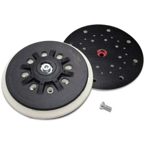 Patin de ponçage Ulisem 150 mm 8 trous adapté à la ponceuse orbitale Bosch ETS 150, ETS EC 150, LEX 150, WTS 150/7 498987 (souple), 1 pièce (1/3)