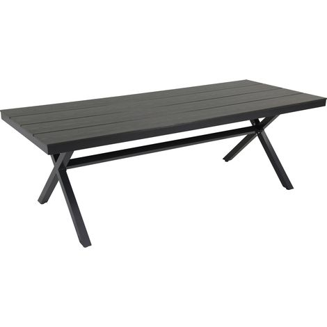 Primaster Gartentisch Turin 220 x 90 cm anthrazit (1/3)