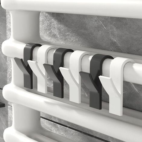 Pack de 6 Porte-serviettes pour Radiateur de Salle de Bain (1/5)