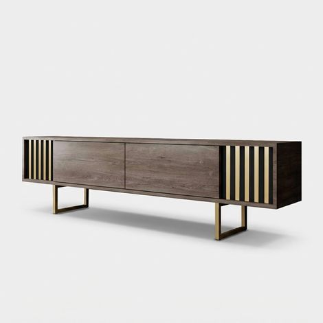 Mobili TV, tavolo TV, credenza bassa Stand Noce Gold (1/5)