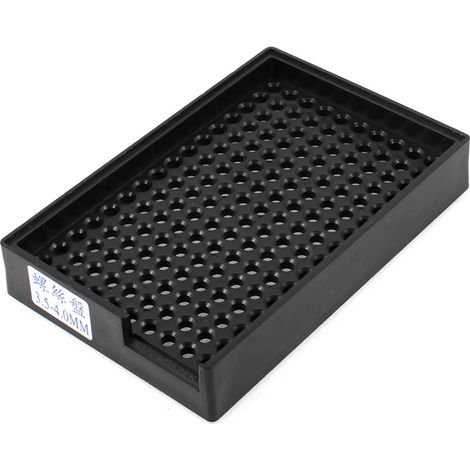 antistatique 3,5 mm-4,0 mm Baumarkt Schrauben Tray Halter Elektro- & Handwerkzeuge Schwarz