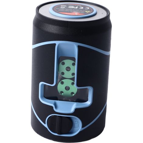 Niveau laser cylindrique mini vert, niveau à ligne horizontale et verticale pour construction et menuiserie, portée 30 m (1/5)