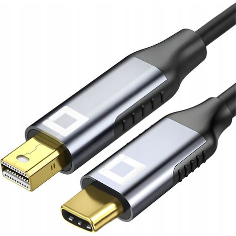 CO2 USB-C Mini-DisplayPort-Kabeladapter USB Typ C DP 8K 60Hz 2M (1/5)