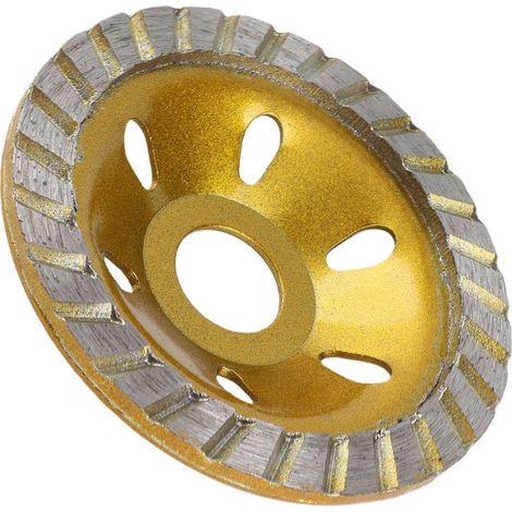 Disque diamanté 100x4,5 mm à 6 trous pour meuleuse, ponçage marbre, béton et pierre (1/5)