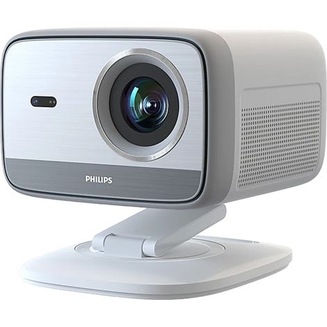 Philips – Mini vidéoprojecteur Full HD 1080p – 500 lumens – Wi-Fi, Bluetooth – Taille d'image jusqu'à 120'' – Système LED avec haut-parleur