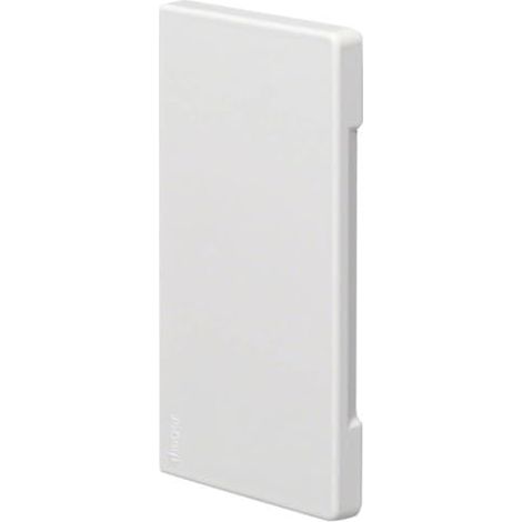 Tapón final Hager br6513069016 material PC ABS encaje