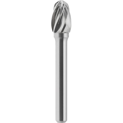 Lima rotativa hm ovalada aluminio 10x16 mm mango 6 Fervi E10AL6