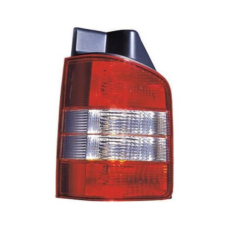 Feu arrière gauche rouge et blanc 2 portes Volkswagen Transporter T5 2003-2015