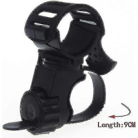 Support de lampe frontale LED pour vélo, clip de fixation pour phare avant