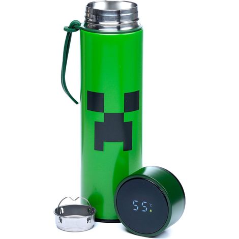 Puckator Bottiglia Isoterma Minecraft 450 ml in colori attraenti (1/5)