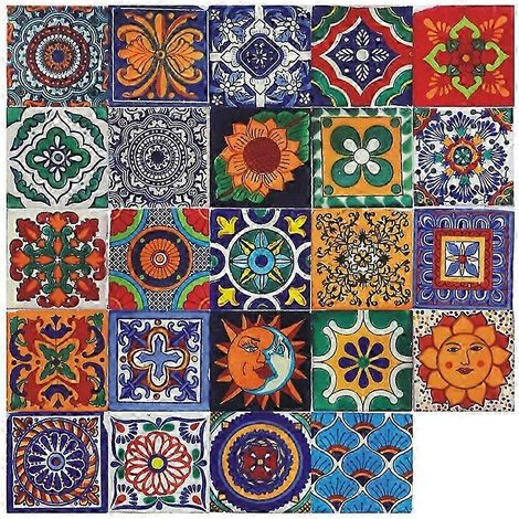 Lot de 24 stickers muraux 3D auto-adhésifs imitation mosaïque (10 x 10 cm) pour cuisine et salle de bain - RK (1/5)