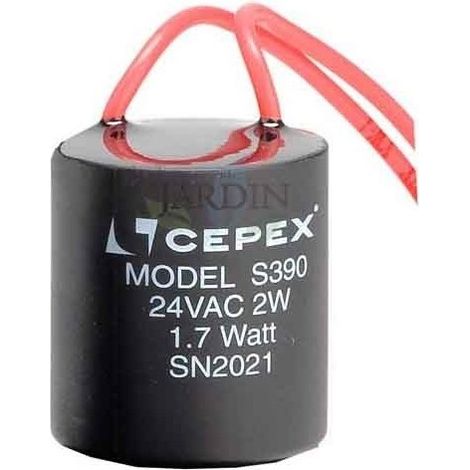 Solénoïde de rechange 24V Cepex, Solénoïde pour valves électroniques