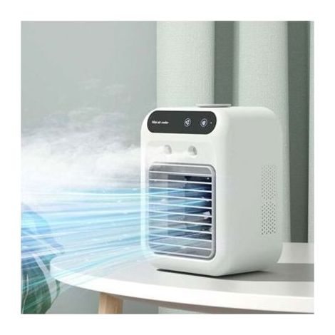 Climatiseur portable refroidi par eau, refroidisseur par évaporation, 500 ml, ventilateur de refroidissement par pulvérisation lon (1/5)