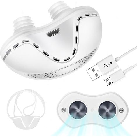 Electric anti-snoring device,  Adjustable wind speed snoring solution,  Mini anti-snoring devices,  Nasal ventilation plugs,  Stop snoring (1/5)