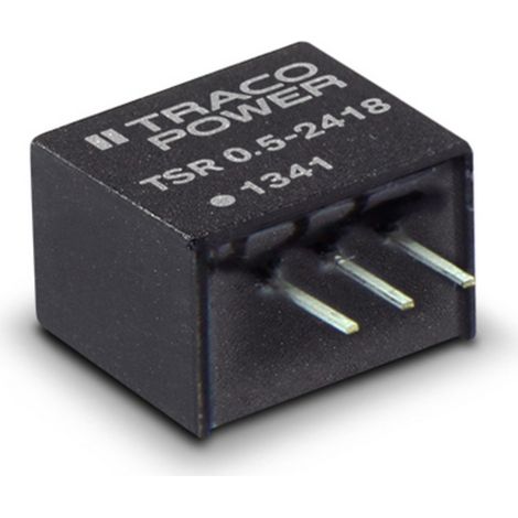 TracoPower TSR 0.5-2418 DC/DC-Wandler, Print 24 V/DC 12 V/DC 500 mA  Anzahl Ausgänge: 1 x Inhalt 1 S