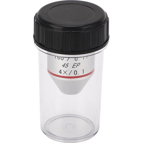 Ensemble de 4 lentilles objectives achromatiques 195EP, remplacement pour microscope biologique et télescope. (1/5)