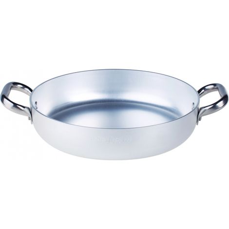 Tegame Professionale in Alluminio Alto 2 Manici 36 cm Agnelli