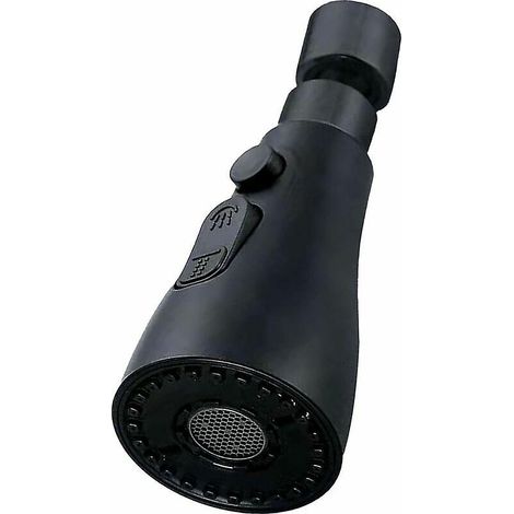 Douchette de robinet de cuisine à 3 fonctions, tête de douchette pivotante à 360°, mitigeur G1/2 pour évier à économie d'eau (f2) (1/4)