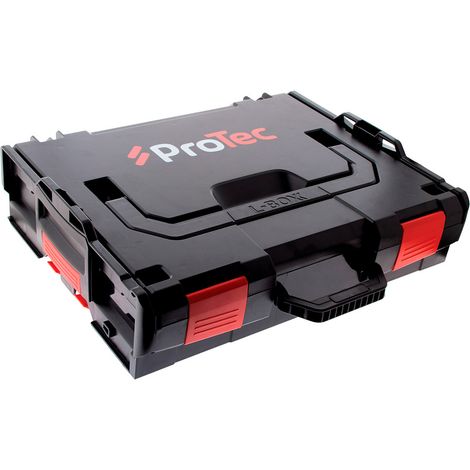 Valise de rangement compartimentable pour bornes électriques – Taille XL 44.5x35.8x11.8cm – Légère et robuste – Poignée ergonomique – Protec