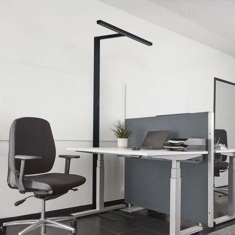 [NEUWERTIG] B-Ware Arcchio Stehlampe Jolinda LED Lampe dimmbar schwarz 4000K Touchdimmer 197 cm (1/2)