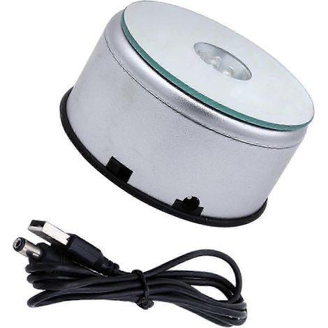 Support lumineux réglable avec base stable pour présentation de bijoux, alimentation USB, ampoules LED à faible consommation, plusieurs options disponibles (1/5)