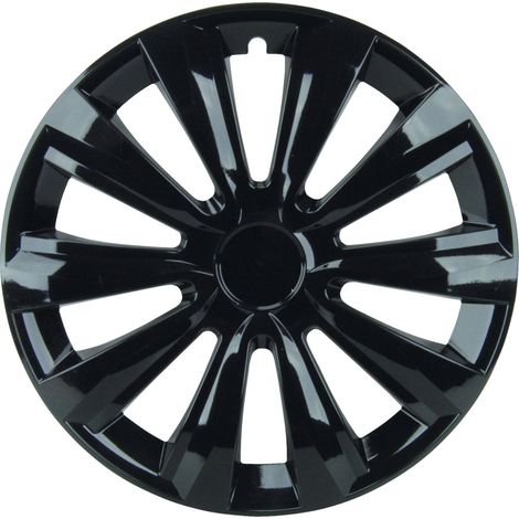 Unitec Radzierblende Delta 38 cm (15 Zoll) schwarz 1 stück