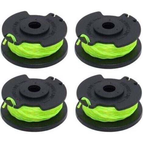 Bobine de remplacement pour brosse Ryobi RAC142 36V, accessoire pour tondeuse, bobine de remplacement pour tondeuse, pour brosses radio RLT36B33 et RY36LT33A-0 (4 bobines) (1/4)