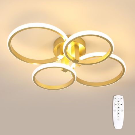 Plafonnier LED Dimmable, 56W 6300LM Luminaire Plafonnier Moderne (1/5)