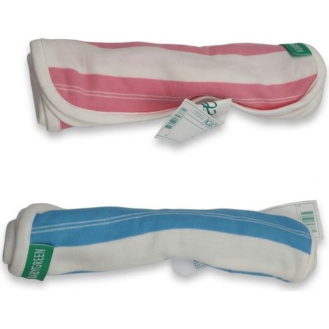 Lot de 3 - BABYGREEN - Langes pour bébé - 100% coton - Doux et écologique - Voir photos (1/2)