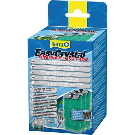 FilterPack C250/300 Cartouche de filtre à charbon actif pour filtre EasyCrystal